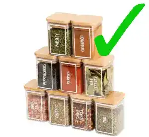 Spice jars